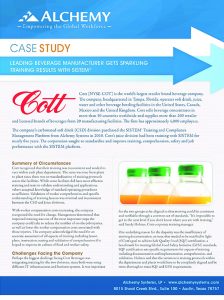 Why Produce Case Studies?