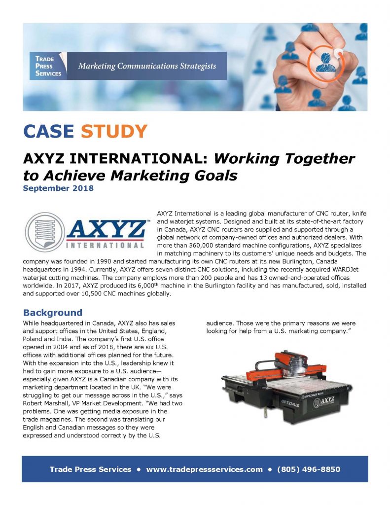 AXYZ Success Story